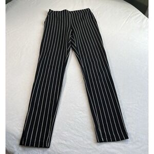 Girls Dance Pants Black White Striped Ballroom Competition Performance